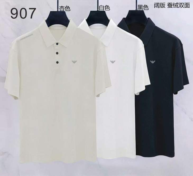 Picture of Armani Polo Shirts Short _SKUArmaniM-3XL8qx90729590